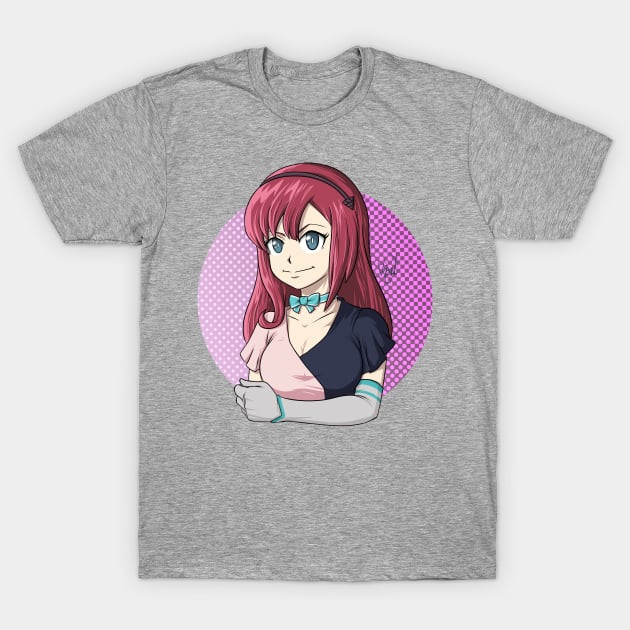 Kristina "Kris" Kuroda from Beyblade Burst Turbo / Super Z T-Shirt by Kaw_Dev